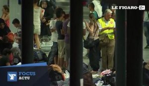 Des centaines de migrants envahissent la gare de Budapest