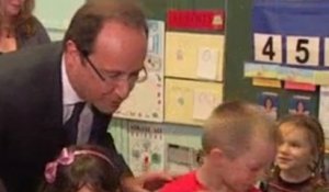 Cinq rencontres marquantes de François Hollande avec des enfants