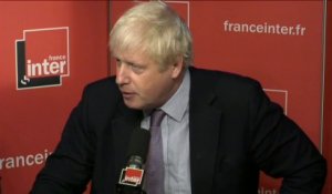 Boris Johnson : "Je ne suis pas militaire, mais il faut faire quelque chose en Syrie"