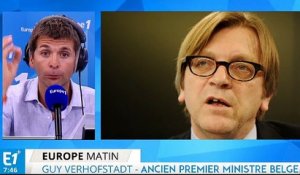 Verhofstadt : "Il faut être humain et voir la détresse de ces gens"