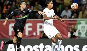 Varane : "On est sur la bonne voie" (Portugal-France 0-1)