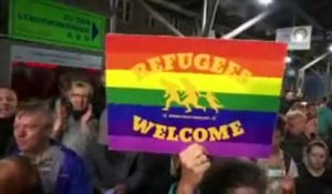 Les réfugiés accueillis chaleureusement en Allemagne