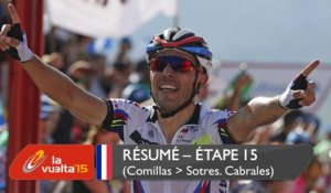 Résumé - Étape 15 (Comillas / Sotres. Cabrales) - La Vuelta a España 2015
