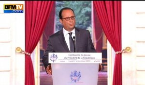 Syrie: Hollande juge "inconséquent et irréaliste" l’envoi de troupes françaises au sol