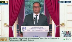 Migrants, Syrie, Impôts: la conférence de presse de Hollande