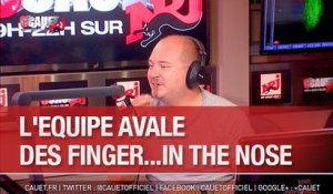 L'équipe avale des Finger...in the nose - C'Cauet sur NRJ