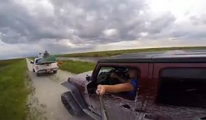 Selfie en Jeep (Fail)