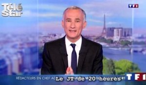 JT de 20 heures sur TF1, Sardou conseille à Gilles Bouleau de prendre du poids...