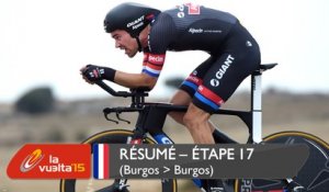 Résumé - Étape 17 (Burgos / Burgos) - La Vuelta a España 2015