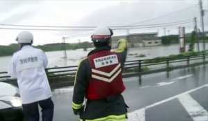 Des pluies torrentielles se déversent sur le Japon