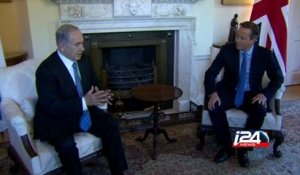 Netanyahou s'est entretenu avec David Cameron à Londres