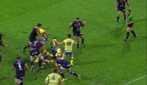 TOP 14 - Clermont - Bordeaux-Bègles : 26-26 - ESSAI Aurélien ROUGERIE (CLE) - Saison 2015/2016