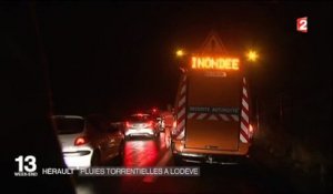 Hérault : pluies torrentielles à Lodève