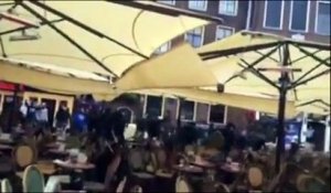Des supporters marseillais saccagent un restaurant