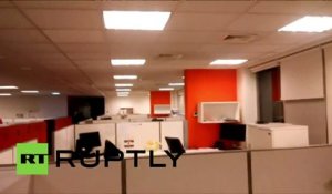 Chili : l’intérieur d’un bureau au moment du séisme de magnitude 8,3