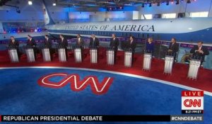 Le meilleur du second débat Républicain aux Etats-Unis, en 42 secondes