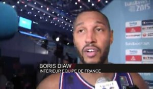 Basket - Euro - Bleus : Diaw «Il a manqué 5 points»