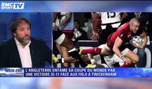 Mondial de rugby / Serge Simon analyse Angleterre-Fidji et France-Italie