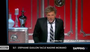 SLT : Dans la peau de Guy Bedos, Stéphane Guillon insulte violemment Nadine Morano