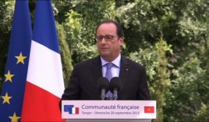 Allocution du chef de l’Etat devant la communauté française à Tanger
