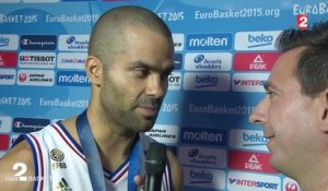 Tony Parker : "J'ai jamais été dans un bon rythme sur cet Euro"