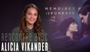 Alicia Vikander : interview pour Mémoires de Jeunesse