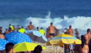 Vols, attaques et panique sur les plages de Rio