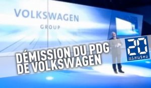 Le PDG de Volkswagen, Martin Winterkorn démissionne