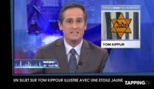 Une chaîne américaine provoque un scandale en utilisant une étoile jaune pour illustrer un sujet sur Yom Kippour