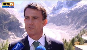 Valls: "Le réchauffement climatique est une réalité qui pèse sur la nature"