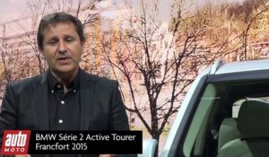 BMW Série 2 Active Tourer 225 xe : Vidéo à Francfort