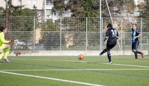 D2 féminine - OM 4-1 Aurillac Arpajon : le but de Sandrine Brétigny (2e)