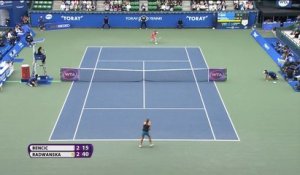 TENNIS: WTA Tokyo: Radwanska bat Bencic en finale