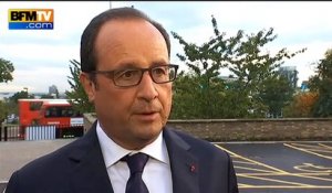 Hollande sur l’accueil des réfugiés: "L’Europe a pris ses responsabilités"