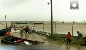 Le typhon Dujuan atteint la Chine