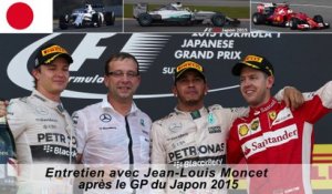 Entretien avec Jean-Louis Moncet après le GP du Japon 2015