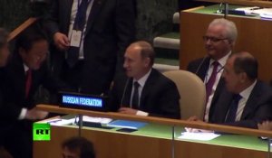 Les selfies avec Vladimir Poutine sont à la mode à la 70ème session de l'Assemblée générale de l'ONU