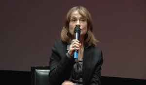 "J'ai commencé par ne pas faire de film avec Michael Haneke" - Isabelle Huppert
