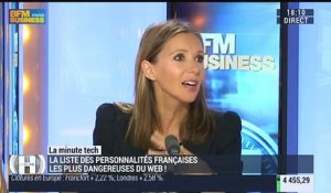 La Minute Tech : le classement des personnalités françaises les plus dangereuses du web a été révélé - 30/09