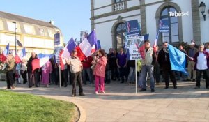 Ploërmel (56). Une centaine de manifestants contre l'accueil de réfugiés