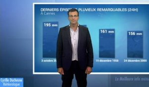 Orages du week-end sur la côte d'azur : un phénomène inédit ?