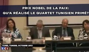 Prix Nobel de la paix: Le quartet tunisien récompensé pour la transition politique