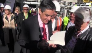 VIDEO. François Fillon en visite à Châteauroux