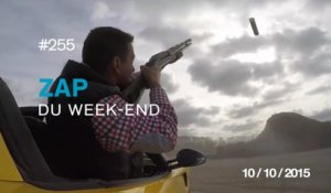 ZAP DU WEEK-END #255 : Ball-trap Ferrari / Living Rivers - Surf / Crash en Australie !