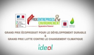 IDEOL - Grand prix écoproduit pour le développement durable