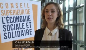 Archive - Conseil supérieur de l'économie sociale et solidaire - Interview de Chloé Leureaud