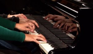 Claude Debussy : extraits de la "Petite Suite" par le Duo Jatekok (4 mains) I  Le live de la matinale