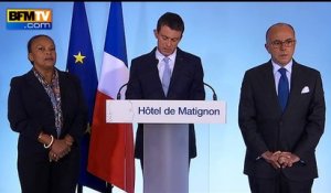 Valls: "La politique pénale actuelle n'est nullement laxiste"