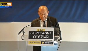 Le Drian: "J'ai décidé d'être candidat à la présidence de la région Bretagne"