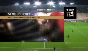 TOP 14 - Grenoble – Montpellier : 19-30 - ESSAI … (FCG) - Saison 2015/2016